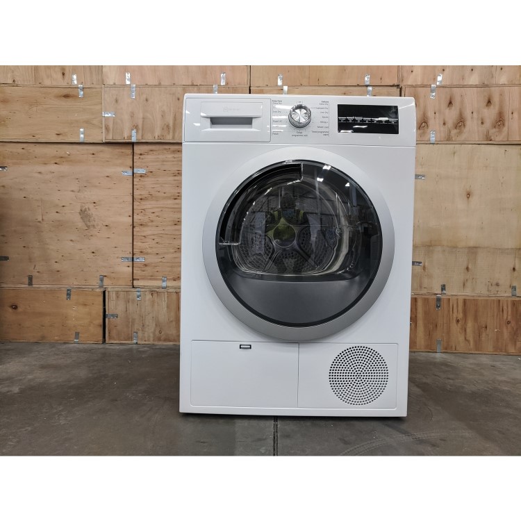 Refurbished Neff R8580X3GB Freestanding Condenser 9KG Tumble Dryer White