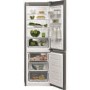Refurbished Hotpoint H1NT811EOX1 Freestanding 339 Litre 60/40 Fridge Freezer Stainless steel