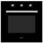 Refurbished EQOVENM2BLACK electriQ 60cm Single Built In Electric Oven Black