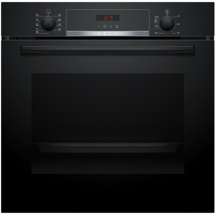 Bosch Series 4 Electric Self Cleaning Single Oven - Black