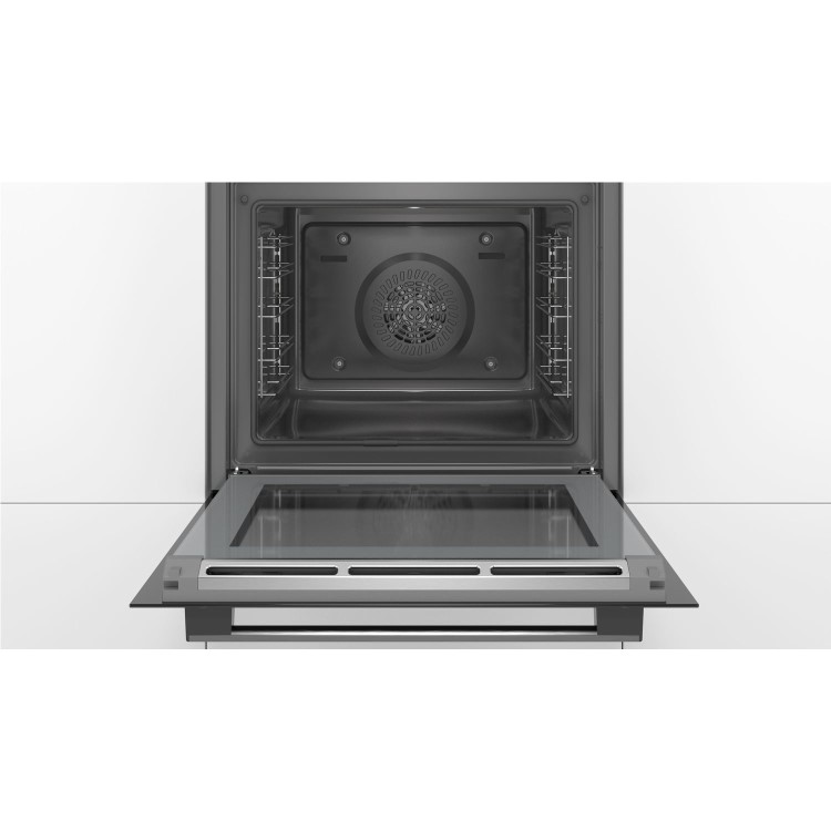 Bosch Series 4 Electric Self Cleaning Single Oven - Black