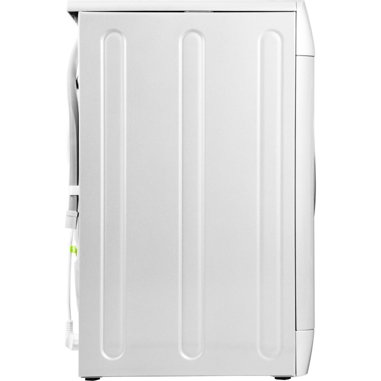 Refurbished Indesit Push And Wash BWA81485XSUKN Freestanding 8KG 1400 Spin Washing Machine Silver