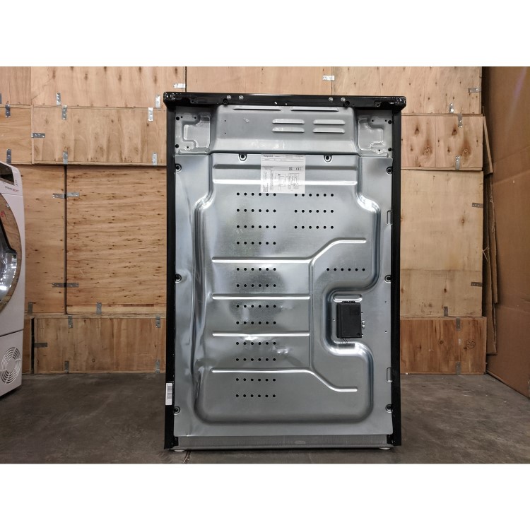Refurbished Hotpoint HAE60KS 60cm Double Oven Electric Cooker Black