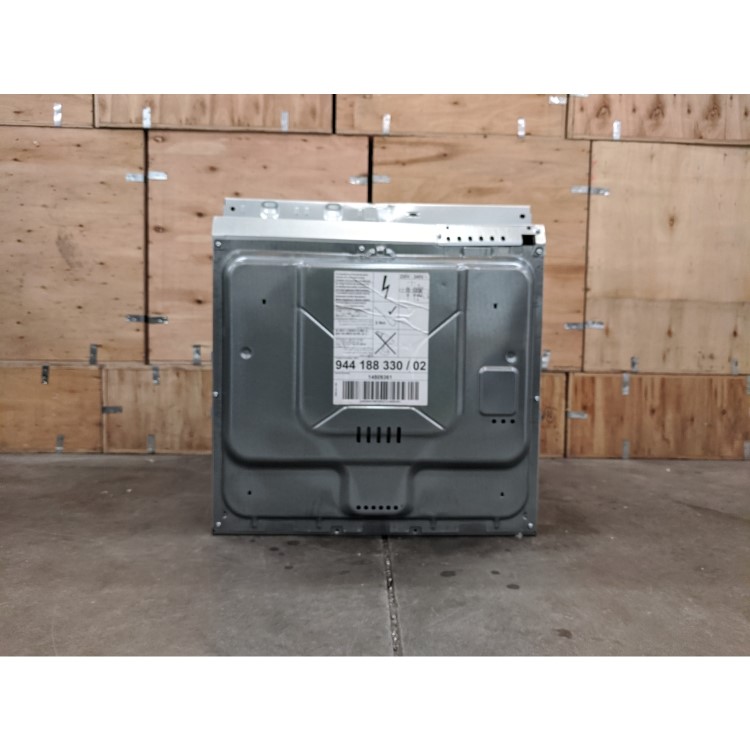 Refurbished AEG SteamBake BPS355020M Pyrolytic Self Cleaning 60cm Single Built In Electric Oven Stainless Steel