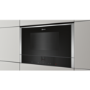 Refurbished Neff N70 C17GR00N0B Built In 21L with Grill 900W Left Hinged Door Microwave Stainless Steel