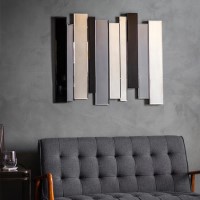 Silver and Black Mirror - Caspian House