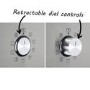 electriQ 65L 9 Function Plug In Electric Fan Single Oven - Stainless Steel