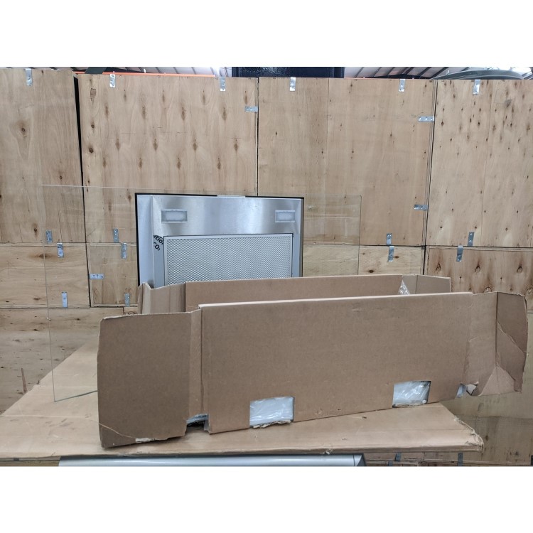 Refurbished Neff N30 D94ABC0N0B 90cm Curved Glass Chimney Cooker Hood Stainless Steel