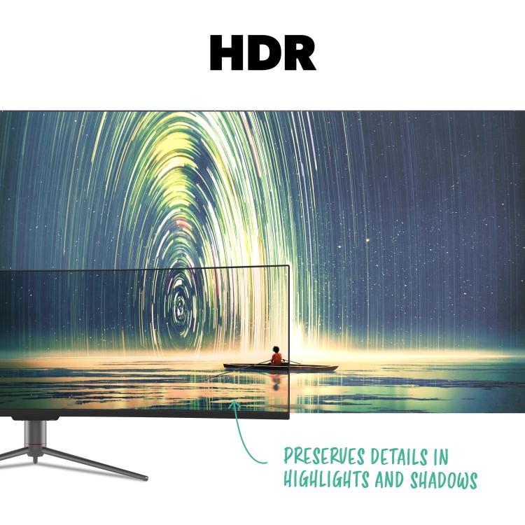 Refurbished electriQ eiQ-43CVSUWD120FSHQ 43"HDR Freesync Super Ultrawide QLED Curved Monitor