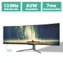 Refurbished electriQ 43" QLED Super UltraWide 120hz HDR600 Curved Monitor