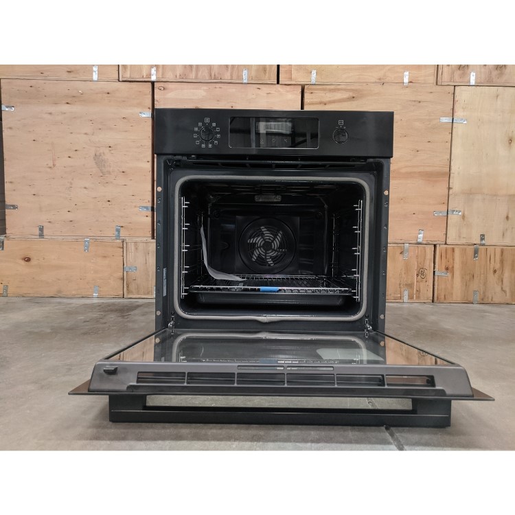 Refurbished Zanussi Series 60 ZOPNX6K2 60cm Single Built In Electric SelClean Oven Black