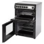 Hotpoint HAE60K 60cm Double Oven Electric Cooker - Black