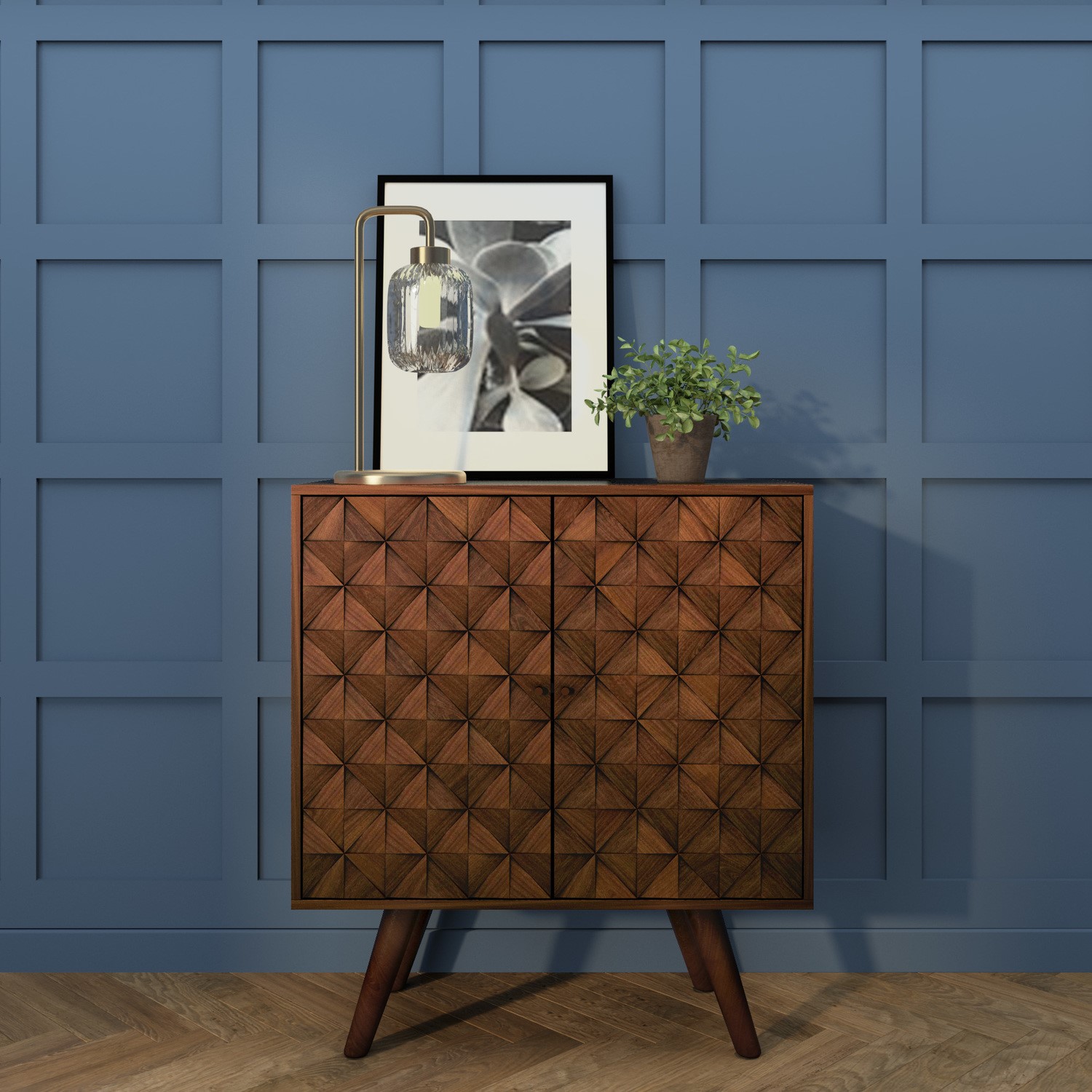 Credenza sales dark wood