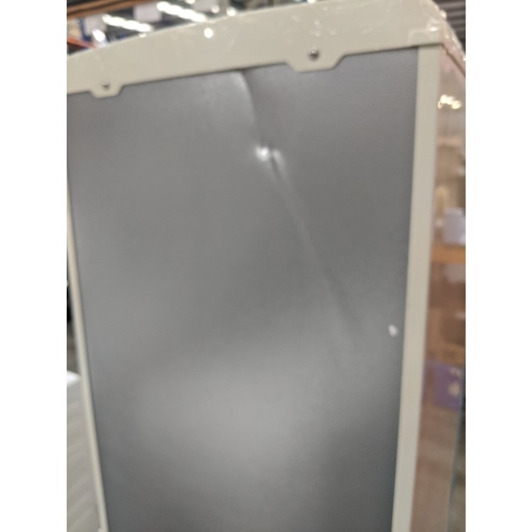 Refurbished electriQ EQ6040RETROCREAM Freestanding 244 Litre 60/40 Retro Fridge Freezer Cream