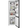 Refurbished AEG RCB736E5MB 347 Litre 60/40 Freestanding Fridge Freezer - Black