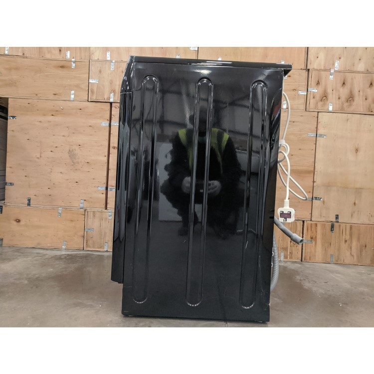 Refurbished Indesit BDE861483XKUKN Freestanding 8/6KG 1400 Spin Washer Dryer Black
