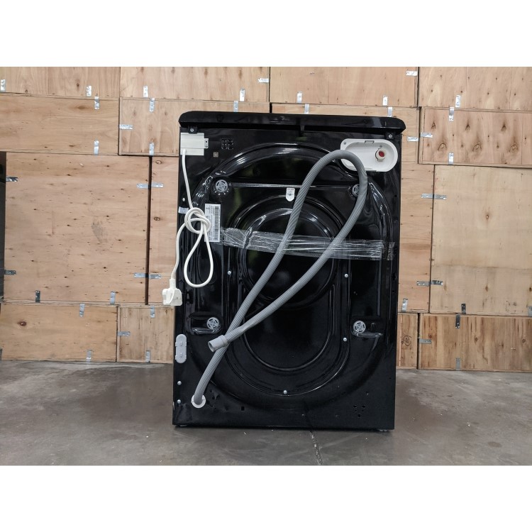 Refurbished Indesit BDE861483XKUKN Freestanding 8/6KG 1400 Spin Washer Dryer Black