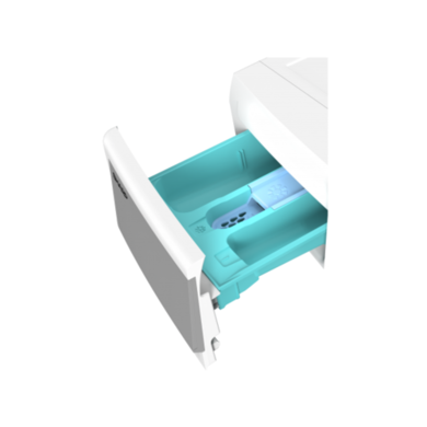 Refurbished Sharp ES-HDB8147W0 Freestanding 8/6KG 1400 Spin Washer Dryer White