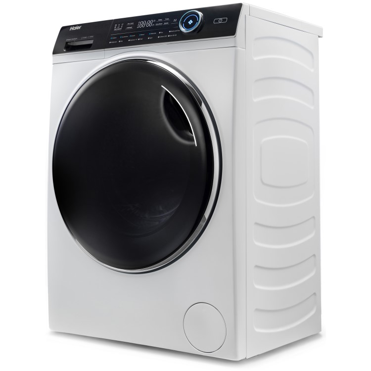 Refurbished Haier HWD80-B14979 Freestanding 8/5KG 1400 Spin Washer Dryer White