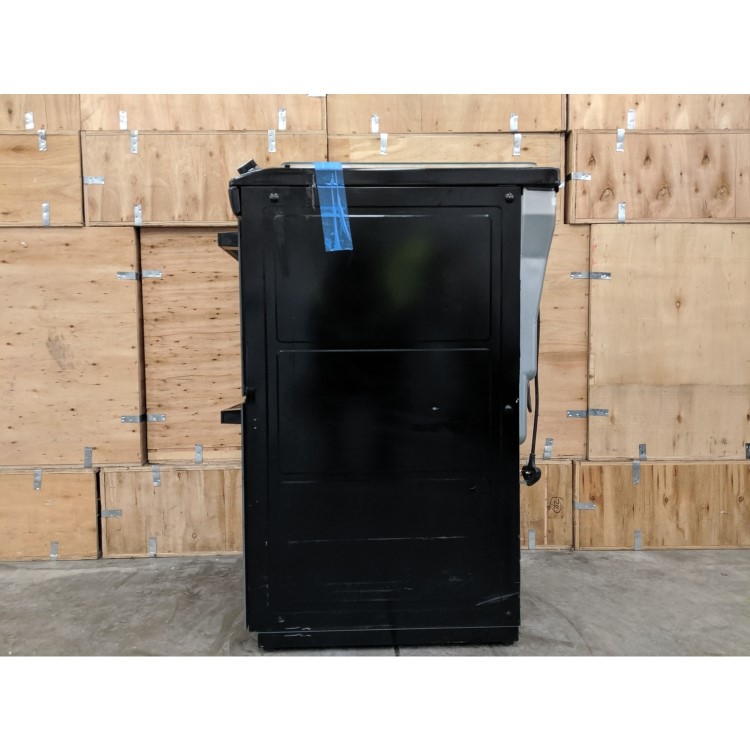 Refurbished Zanussi ZCG43250BA 55cm Double Oven Gas Cooker with Catalytic Liners Black