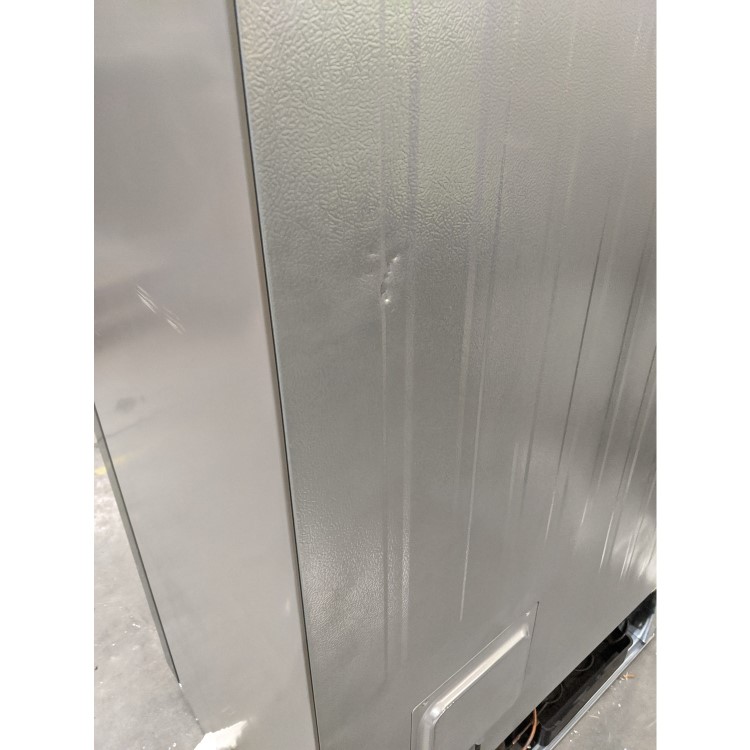 Refurbished Hoover HHSBSO6174XWDK Freestanding 531 Litre 70/30 Frost Free American Fridge Freezer Stainless Steel