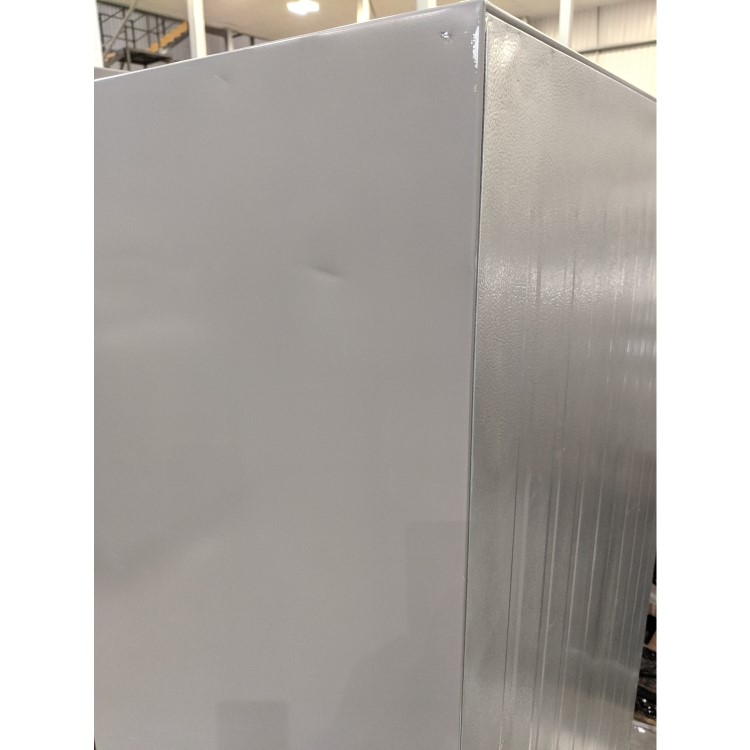 Refurbished Hoover HHSBSO6174XWDK Freestanding 531 Litre 70/30 Frost Free American Fridge Freezer Stainless Steel