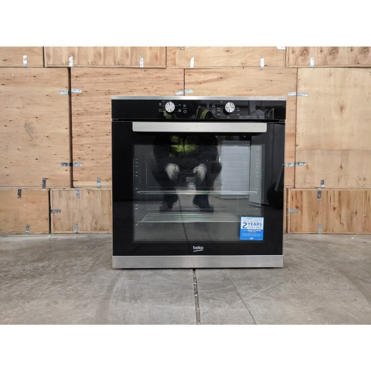 Refurbished Beko BXIF35300X 60cm Single Built In Electric Oven