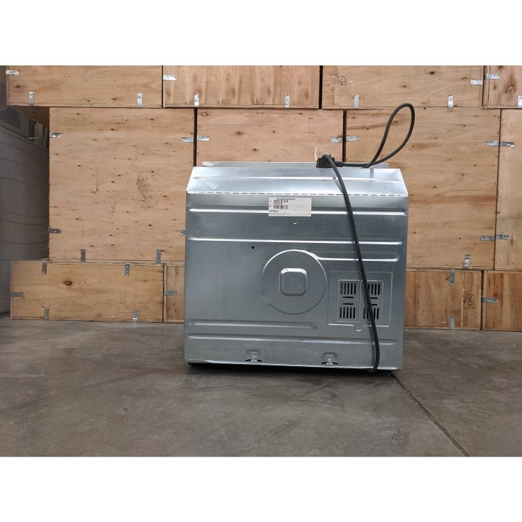 Refurbished Hotpoint SI4854HIX 60cm Single Built In Electric Oven with LCD Control Panel Stainless Steel