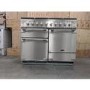Refurbished Rangemaster Elise ELS110DFFSS 110cm Dual Fuel Range Cooker Stainless Steel