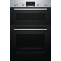 Refurbished Bosch Serie 2 MBS133BR0B 60cm Double Built In Electric Oven Stainless Steel