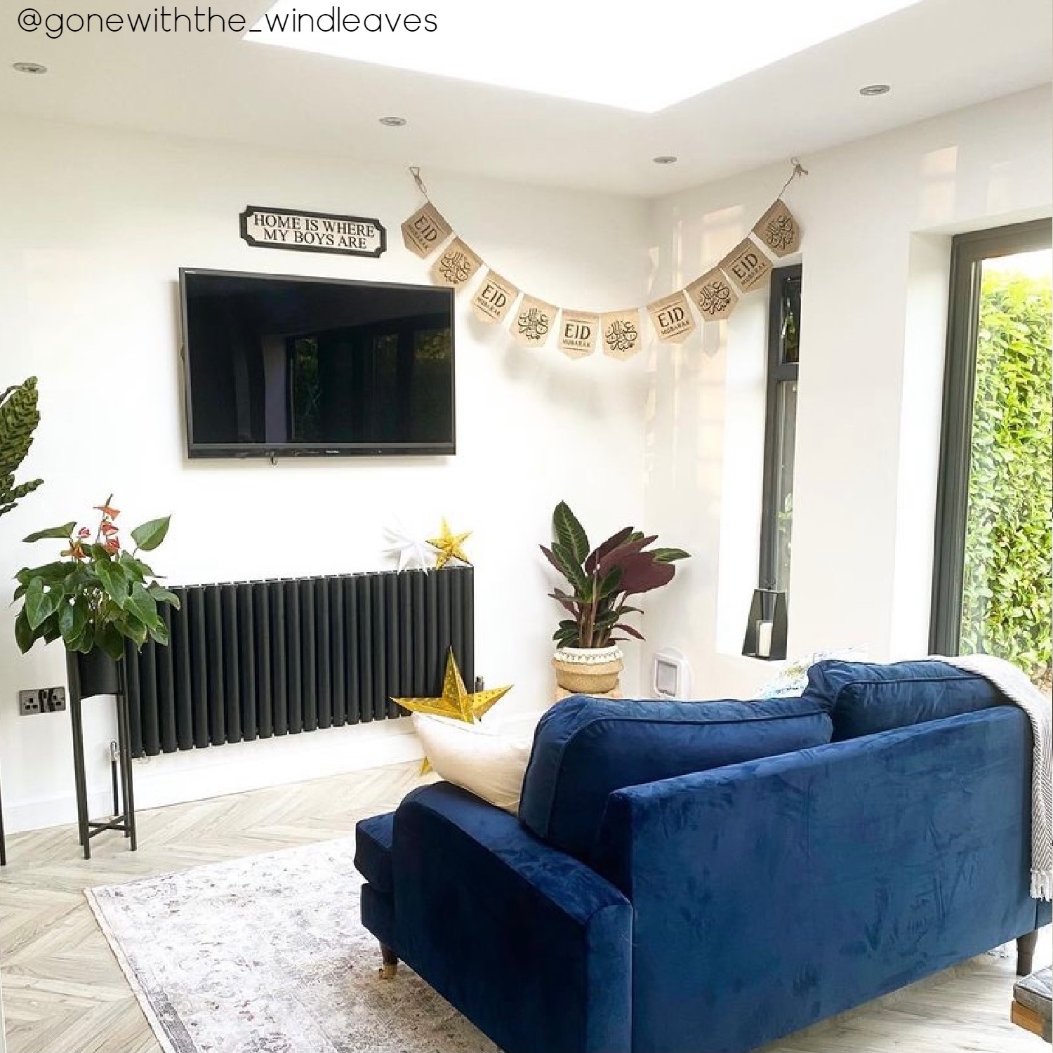 Navy Blue Velvet 2 Seater Sofa Payton BuyItDirect.ie