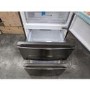 Refurbished Haier HTR3619FNMP Freestanding 345 Litre 70/30 Fridge Freezer Stainless Steel