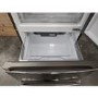 Refurbished Haier HTR3619FNMP Freestanding 345 Litre 70/30 Fridge Freezer Stainless Steel