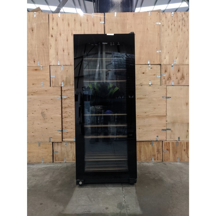 Refurbished Haier WS53GDA Freestanding 53 Bottle Dual Zone Wine Cooler Black