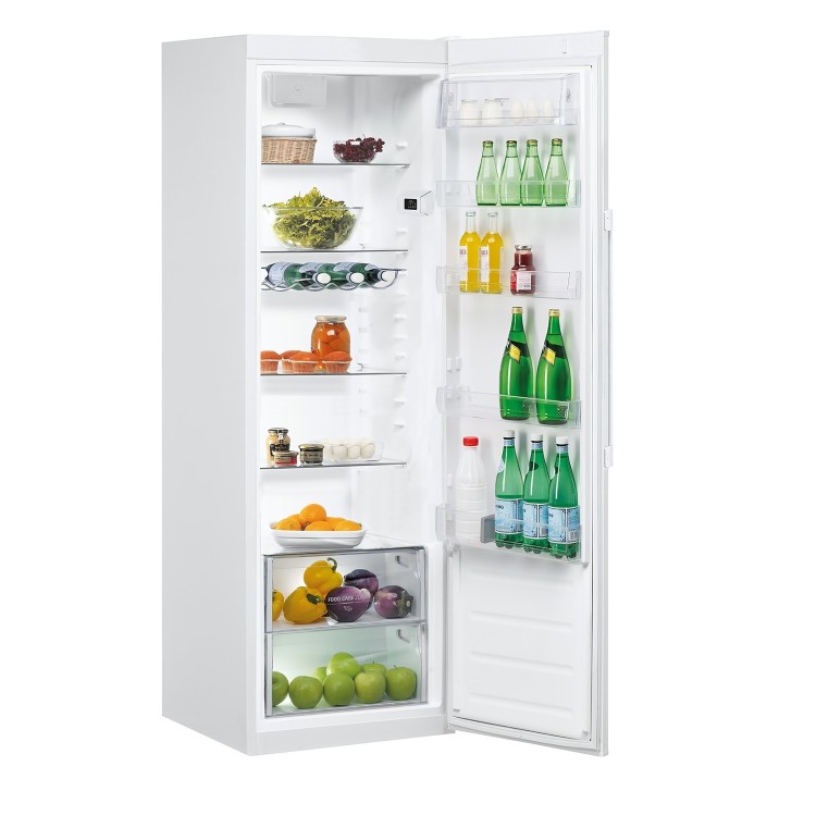 Refurbished Hotpoint Day SH81QWRFDUK1 Freestanding 363 Litre Fridge White