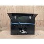 Refurbished Faber Tweet EG8 BK A55 55cm Angled Cooker Hood Black Glass