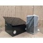 Refurbished Faber Tweet EG8 BK A55 55cm Angled Cooker Hood Black Glass