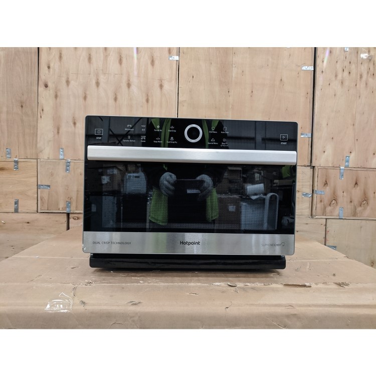 Refurbished Hotpoint Supreme Chef MWH338SX 33L 900W Combination Microwave Oven Stainless Steel