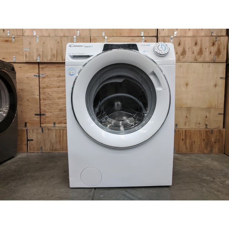 Refurbished Candy RO1696DWMCE/1-80 Smart Freestanding 9KG 1600 Spin Washing Machine White