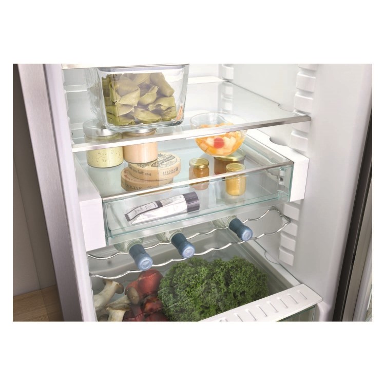 Refurbished Miele KFN29243Dclst Freestanding 349 Litre 50/50 Fridge Freezer Stainless Steel