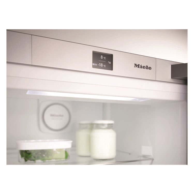 Refurbished Miele KFN29243Dclst Freestanding 349 Litre 50/50 Fridge Freezer Stainless Steel