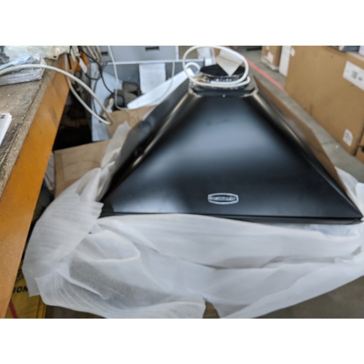 Refurbished Rangemaster LEIHDC70BC 70cm Chimney Cooker Hood Black