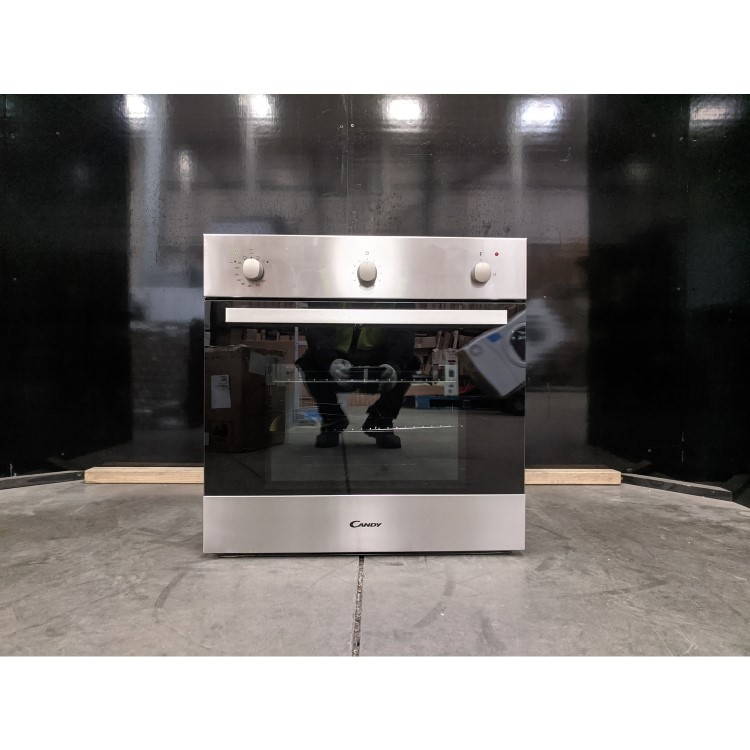 Refurbished Candy OVG505/3X 60cm Gas Single Oven - Stainless Steel