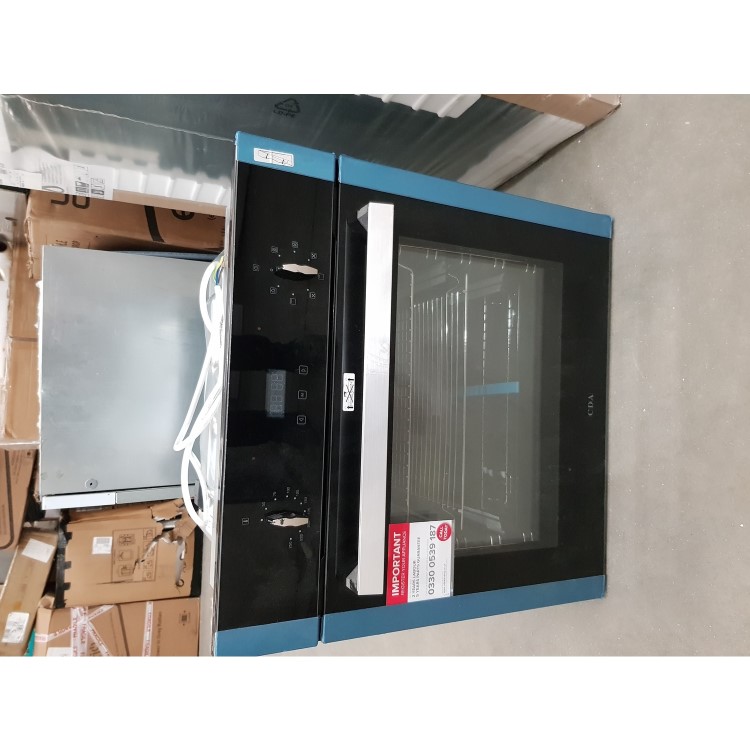 Refurbished CDA SC223SS 60cm Single Built In Electric Oven with Digital Timer Stainless Steel