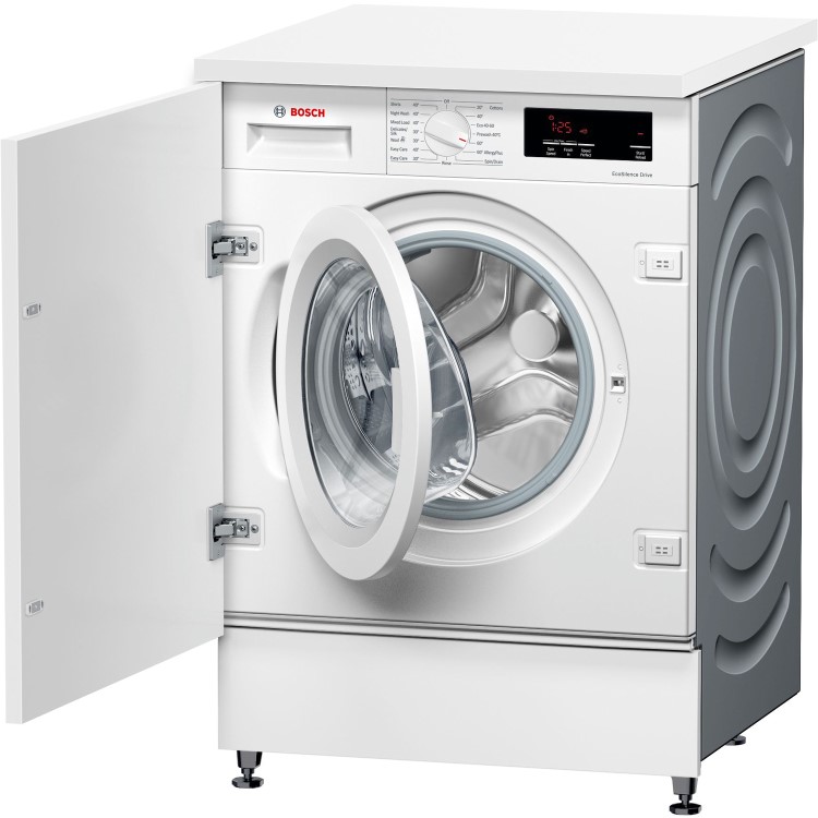 Refurbished Bosch Serie 6 EcoSilence WIW28301GB Integrated 8KG 1400 Spin Washing Machine