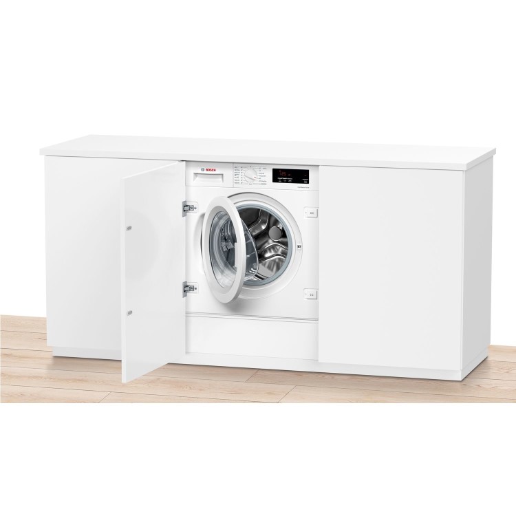 Refurbished Bosch Serie 6 EcoSilence WIW28301GB Integrated 8KG 1400 Spin Washing Machine