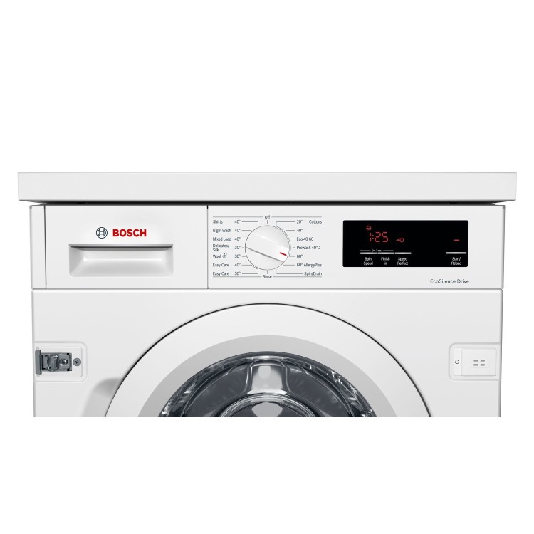 Refurbished Bosch Serie 6 EcoSilence WIW28301GB Integrated 8KG 1400 Spin Washing Machine