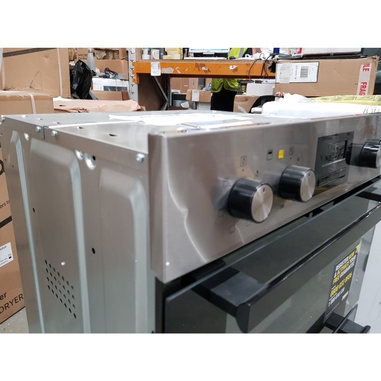 Refurbished Zanussi ZOD35621XK 60cm Double Built In Electric Oven