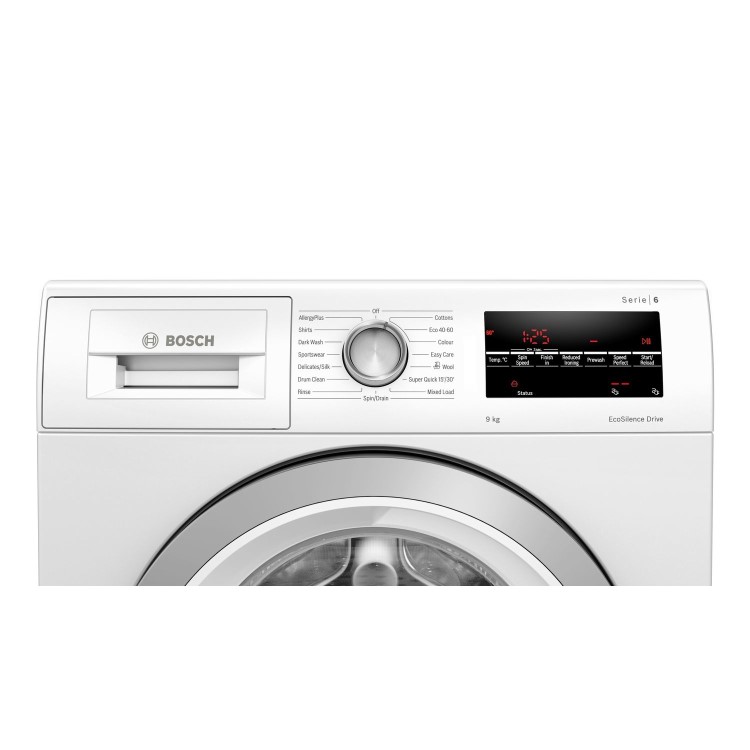Refurbished Bosch Series 6 WAU28T64GB Freestanding 9KG 1400 Spin Washing Machine White