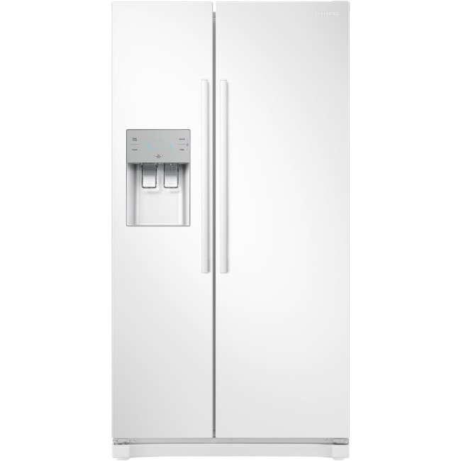 Samsung 485 Litre Side-By-Side American Fridge Freezer - White